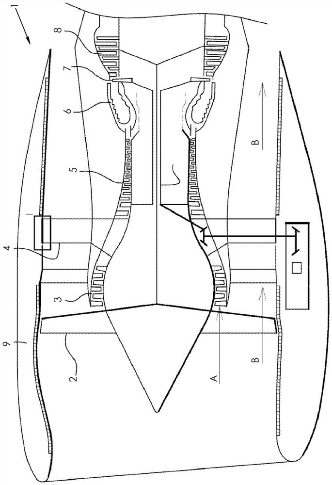 Intermediate casing of a turbine engine with seals at the arm/shroud interface