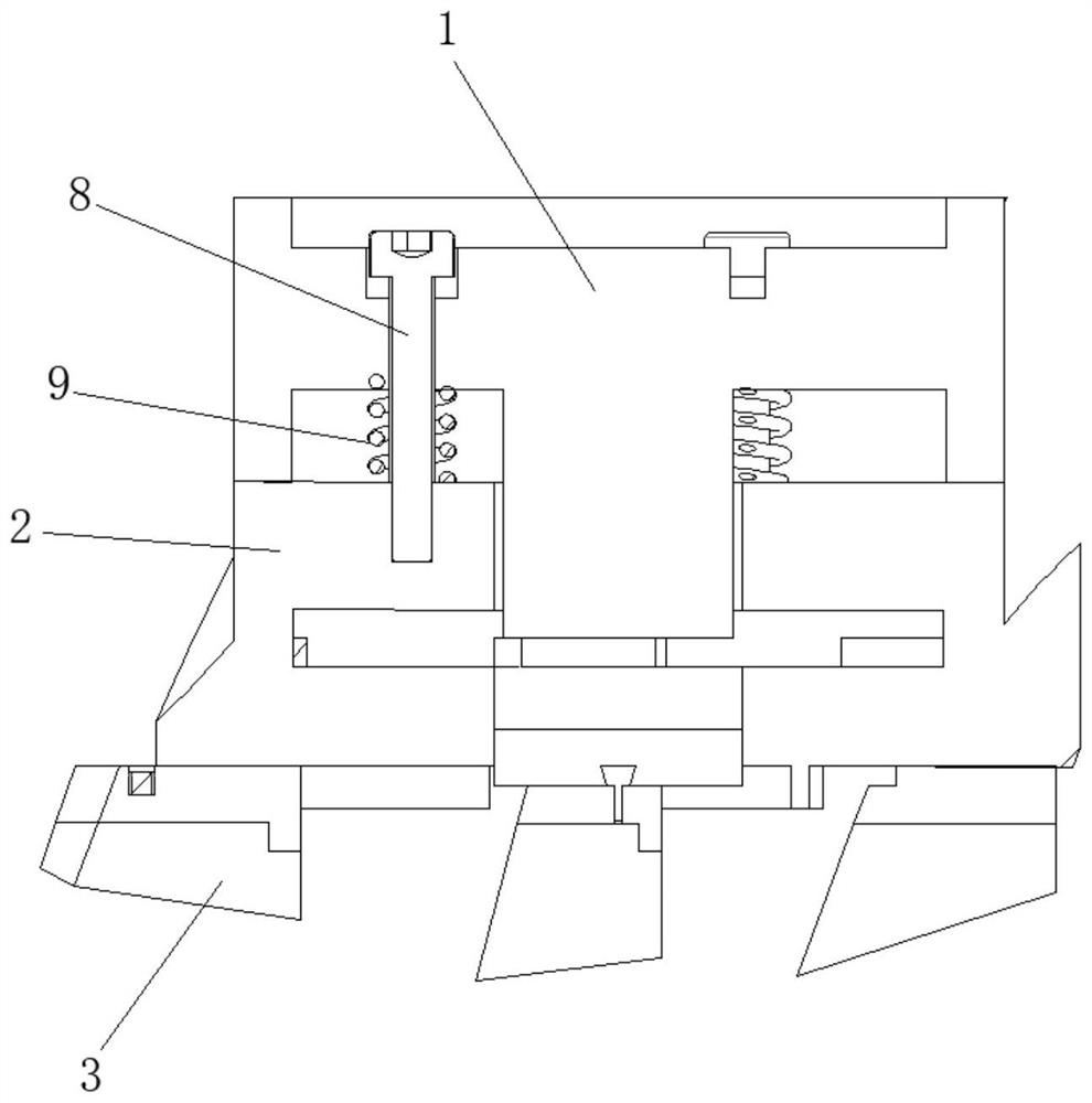 Drilling coring device with flexible drill bits