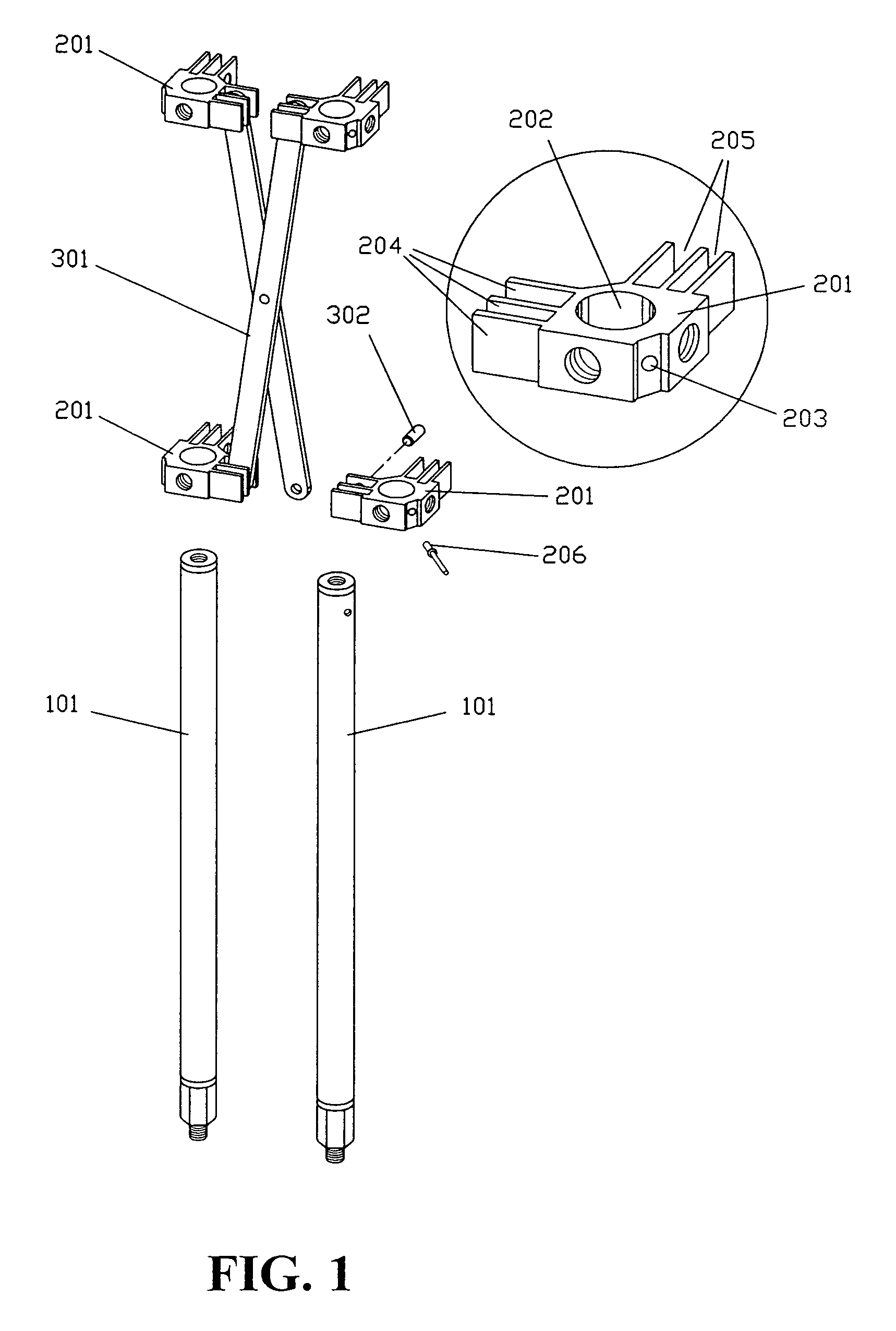 Structure of display rack