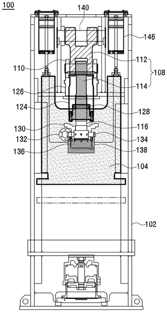 Toggle type punch press