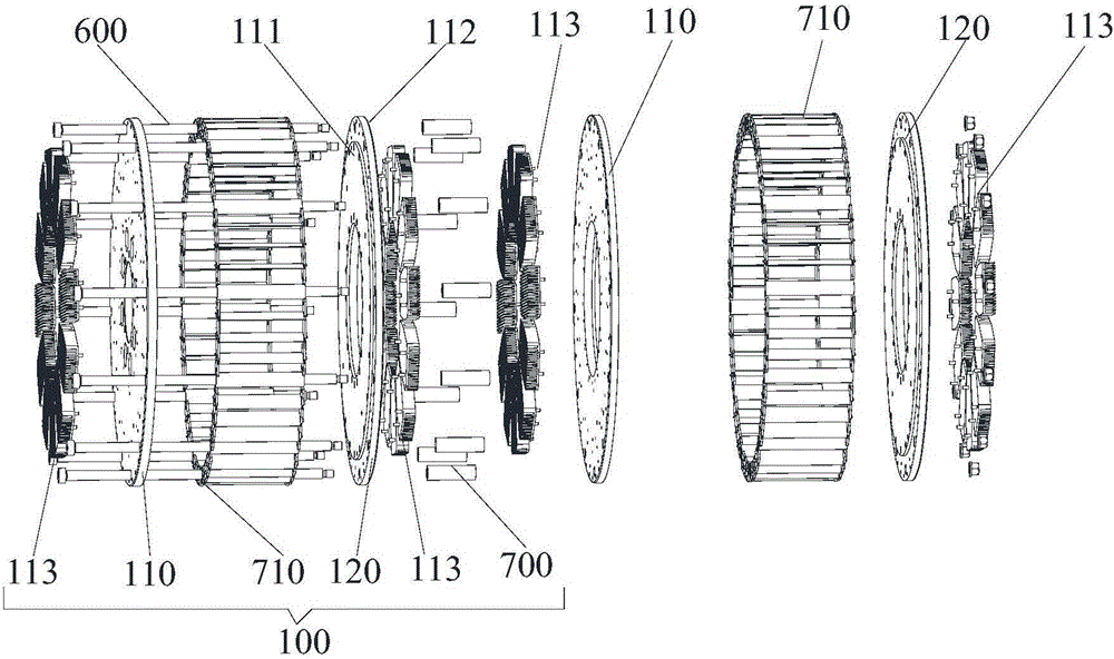 Air-cooled permanent magnet speed regulator