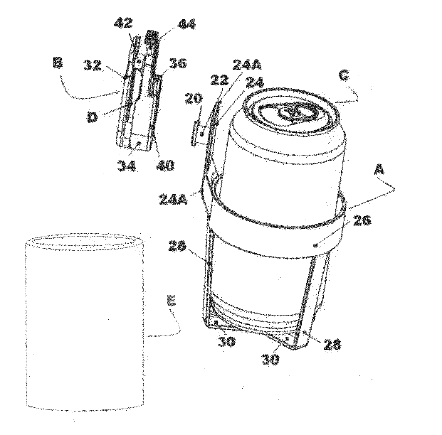 Beverage holder device