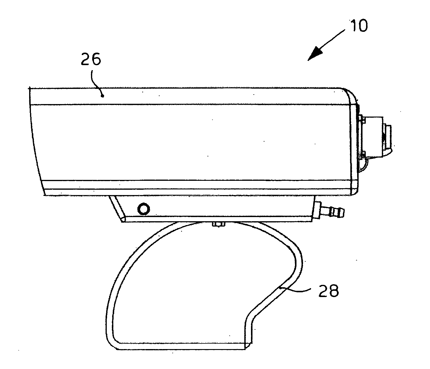 Device for Measuring the Speed of Products in Movement, in Particular Metal Rolled Products in a Rolling Line, and Relative Method