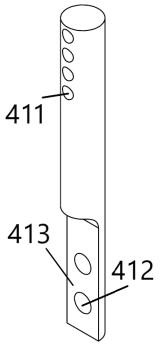 Adjustable talipes equinovarus correction device based on 3D printing