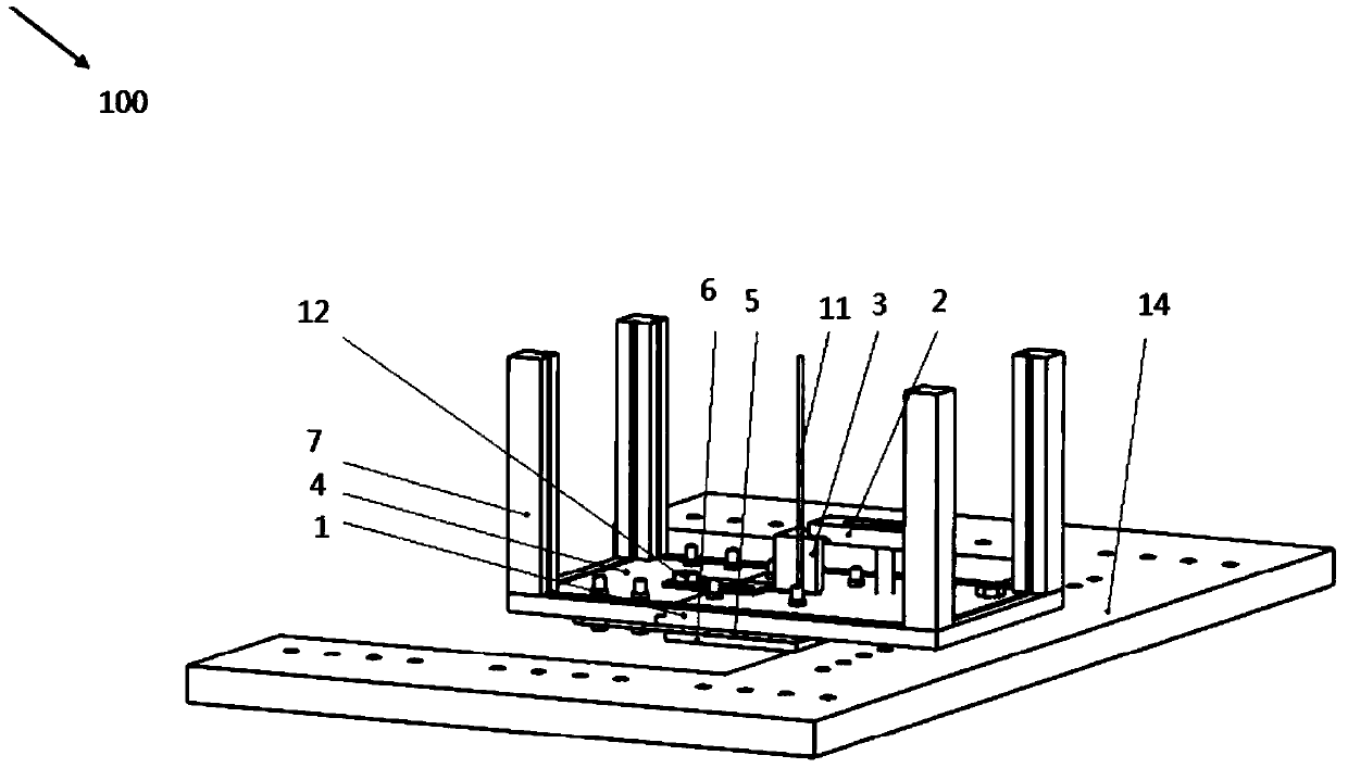 Applied to the device for photographing the discharge channel of slow-moving wire electric discharge cutting