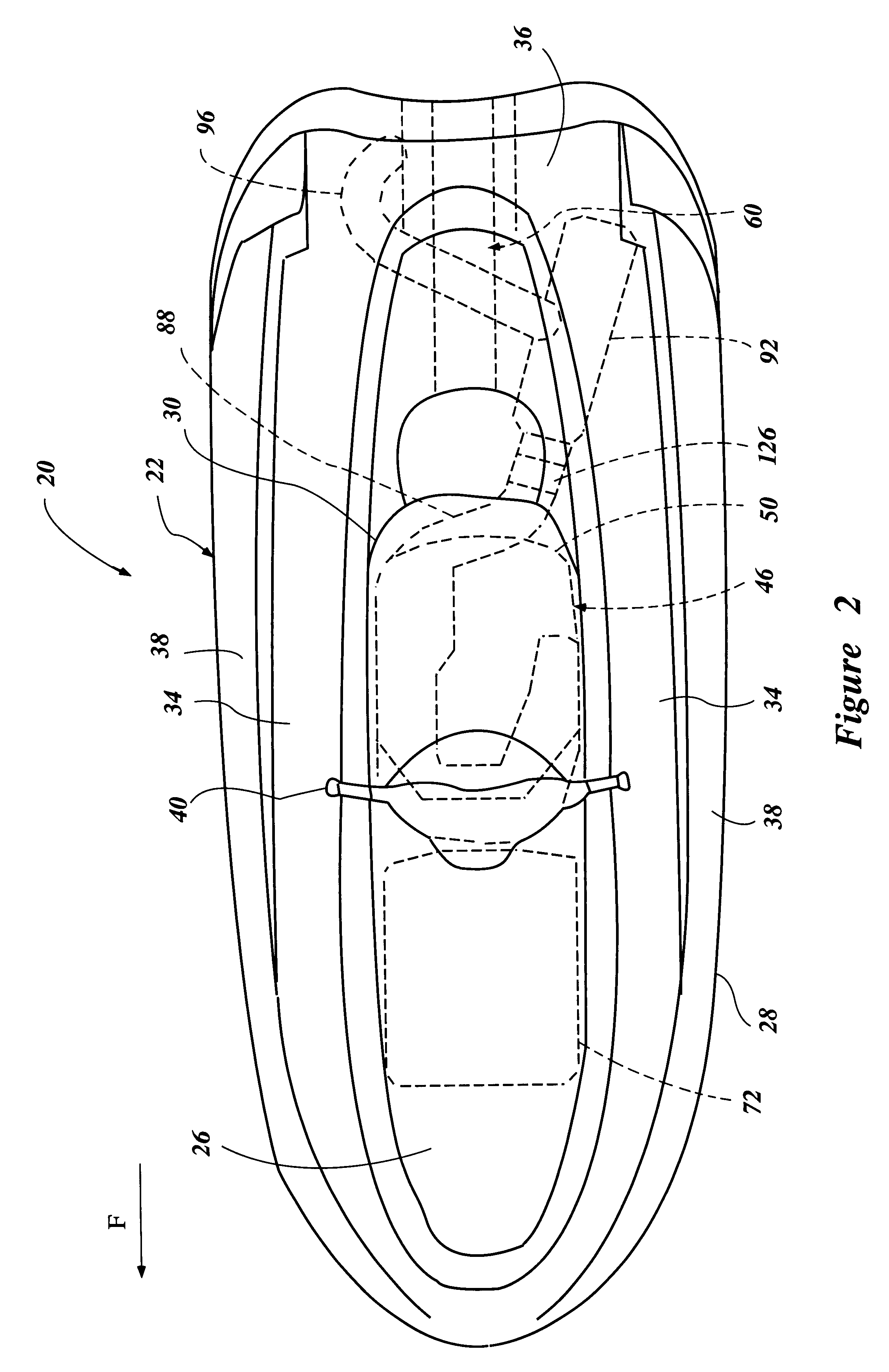 Exhaust and control for watercraft engine