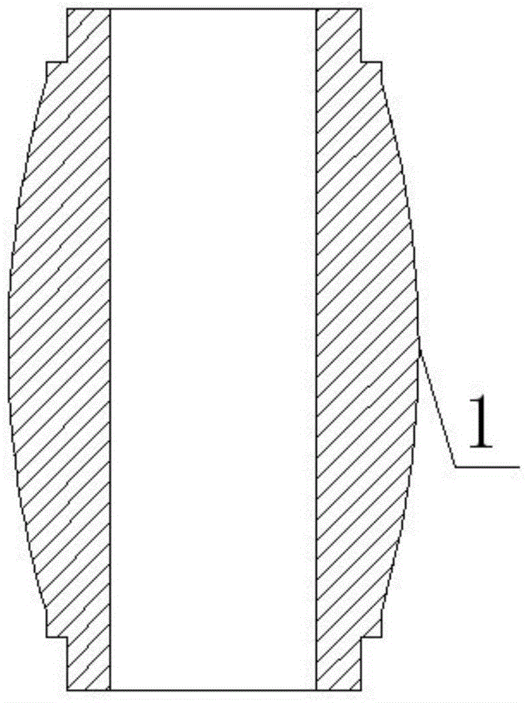 Automobile leaf spring bushing