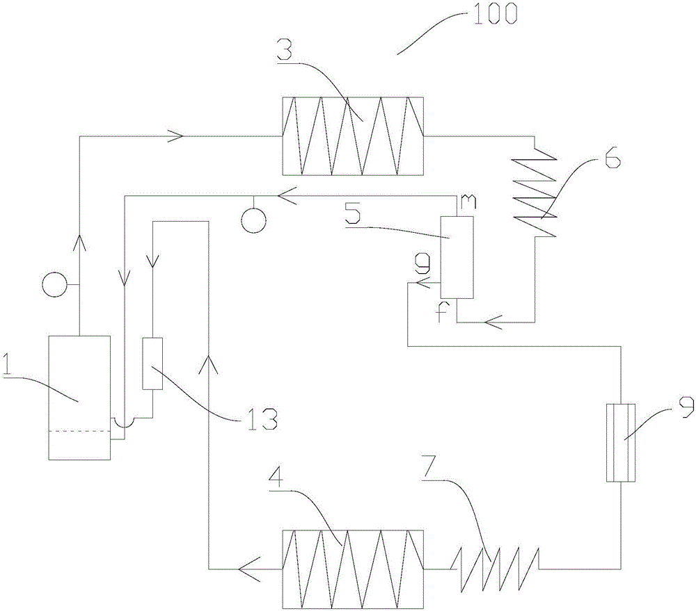 Single-refrigeration type air conditioner and control method thereof