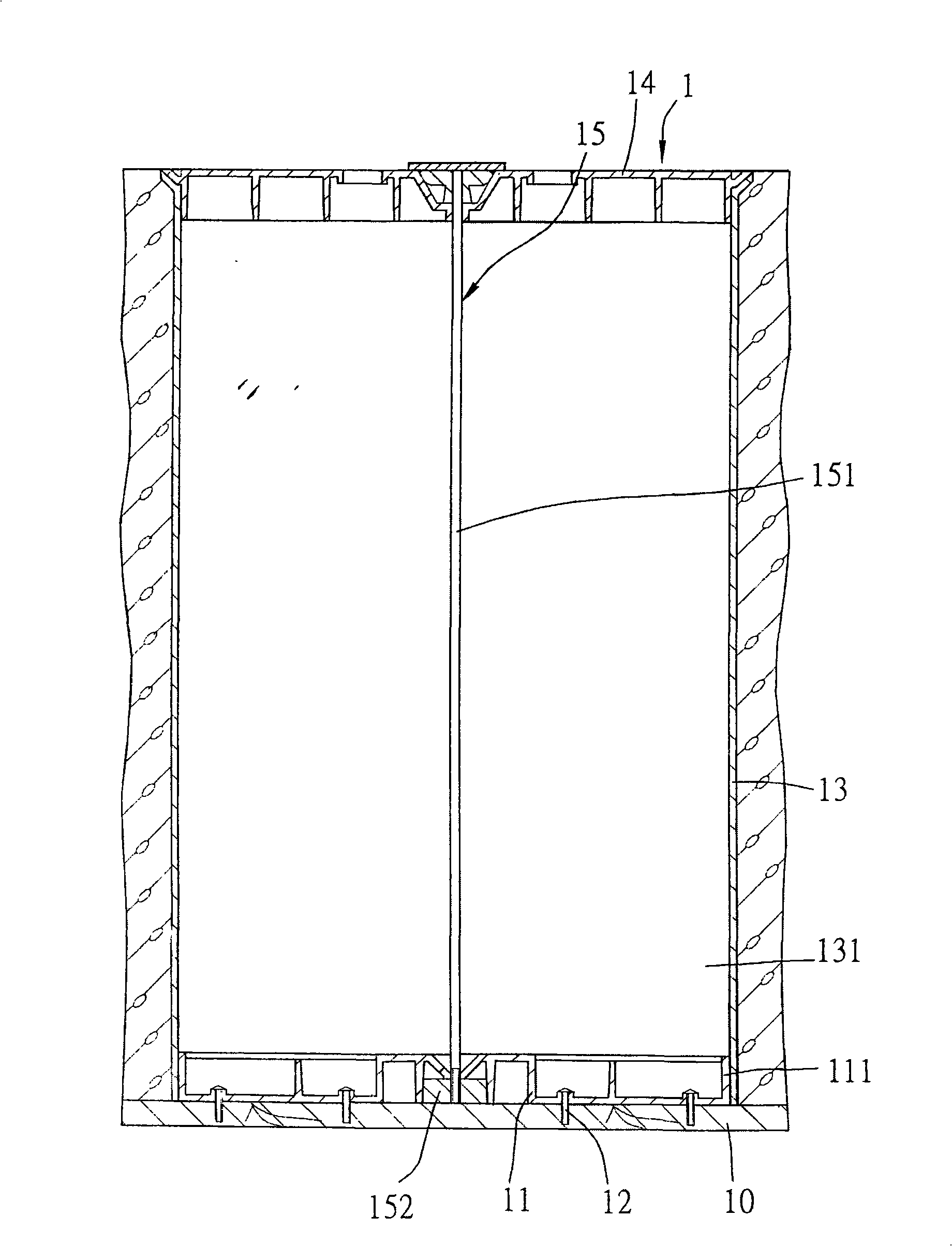 Construction method of concrete floor prefromed opening of dust-free chamber workshop