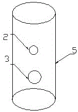 Fermentation device for rapid decomposition of livestock and poultry manure and its application method