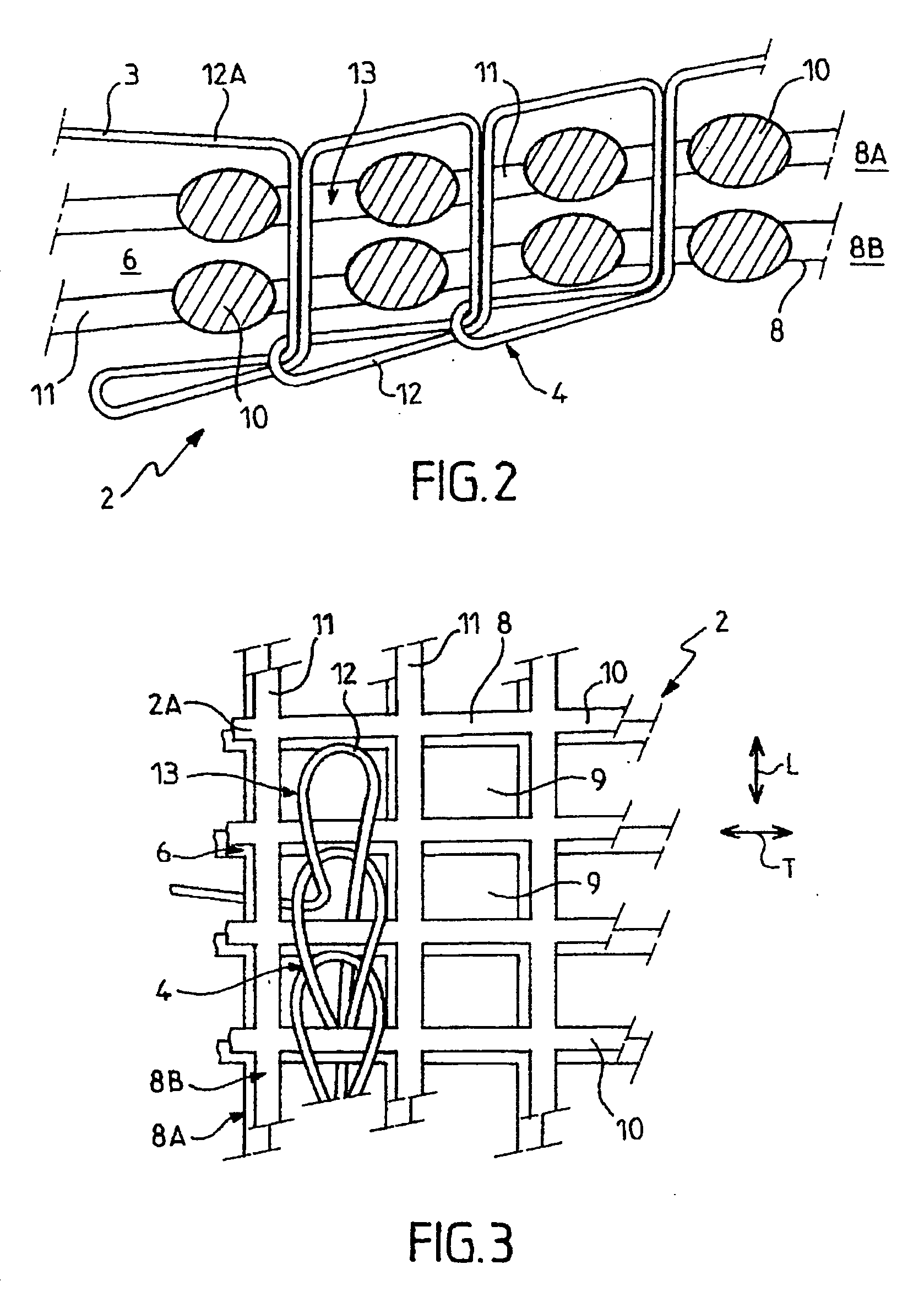 Set for introducing a plastic surgery implant, a case for introducing such an implant and a corresponding production method