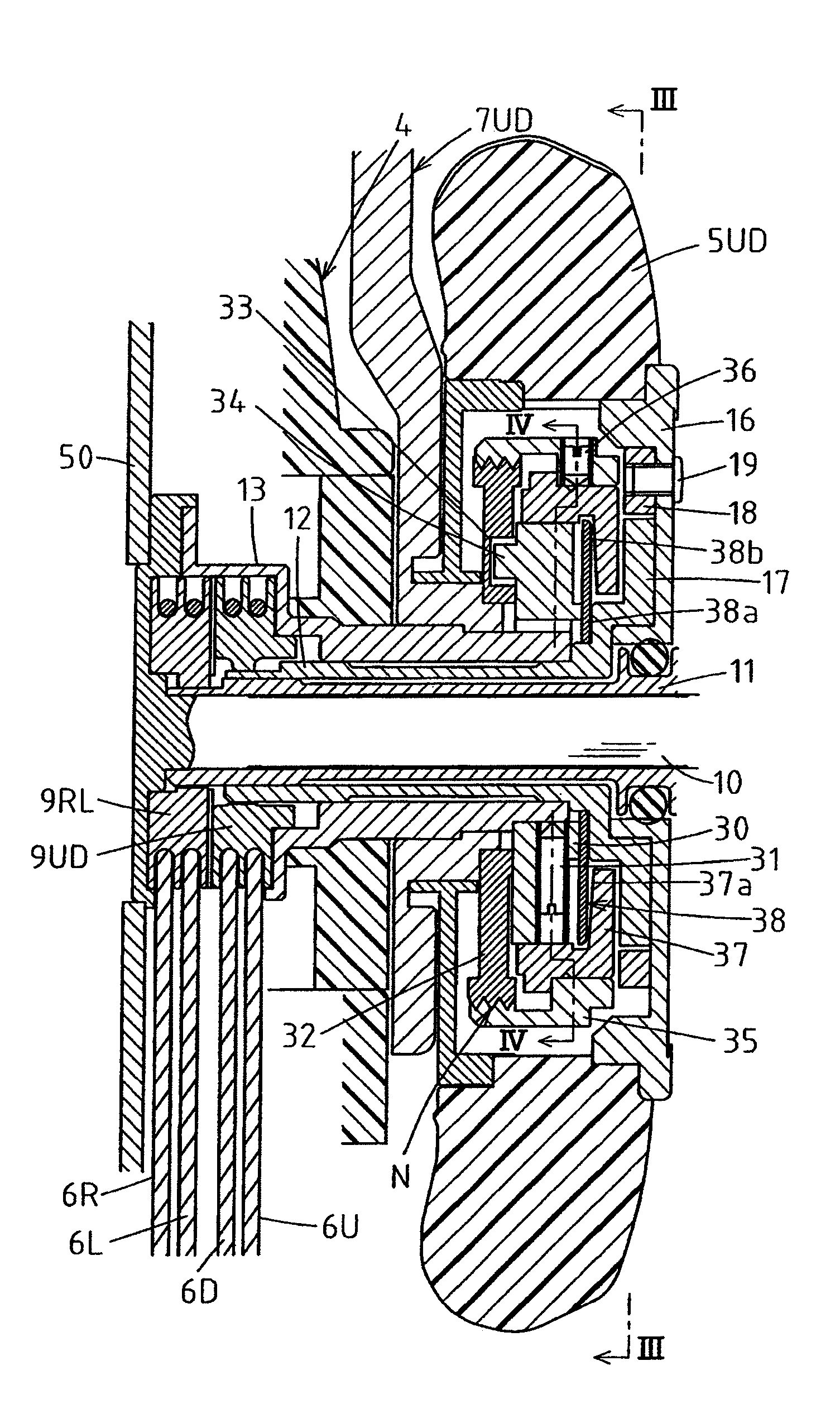 Bent state holding mechanism of an endoscope