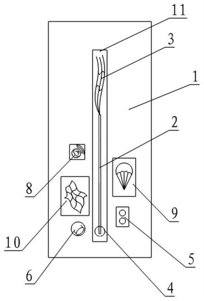 A device for capturing drones