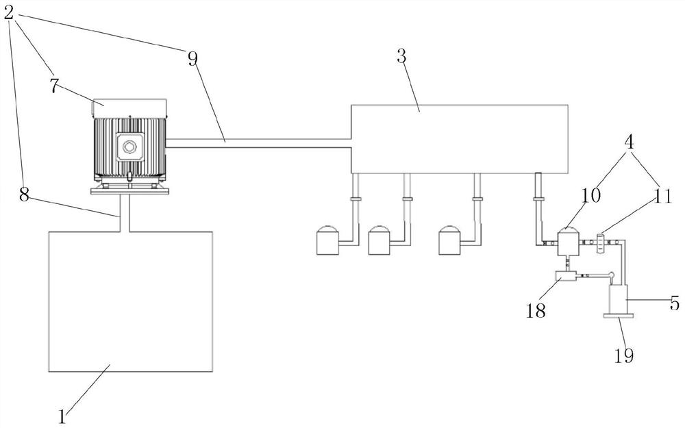 Liquid metering and subpackaging device