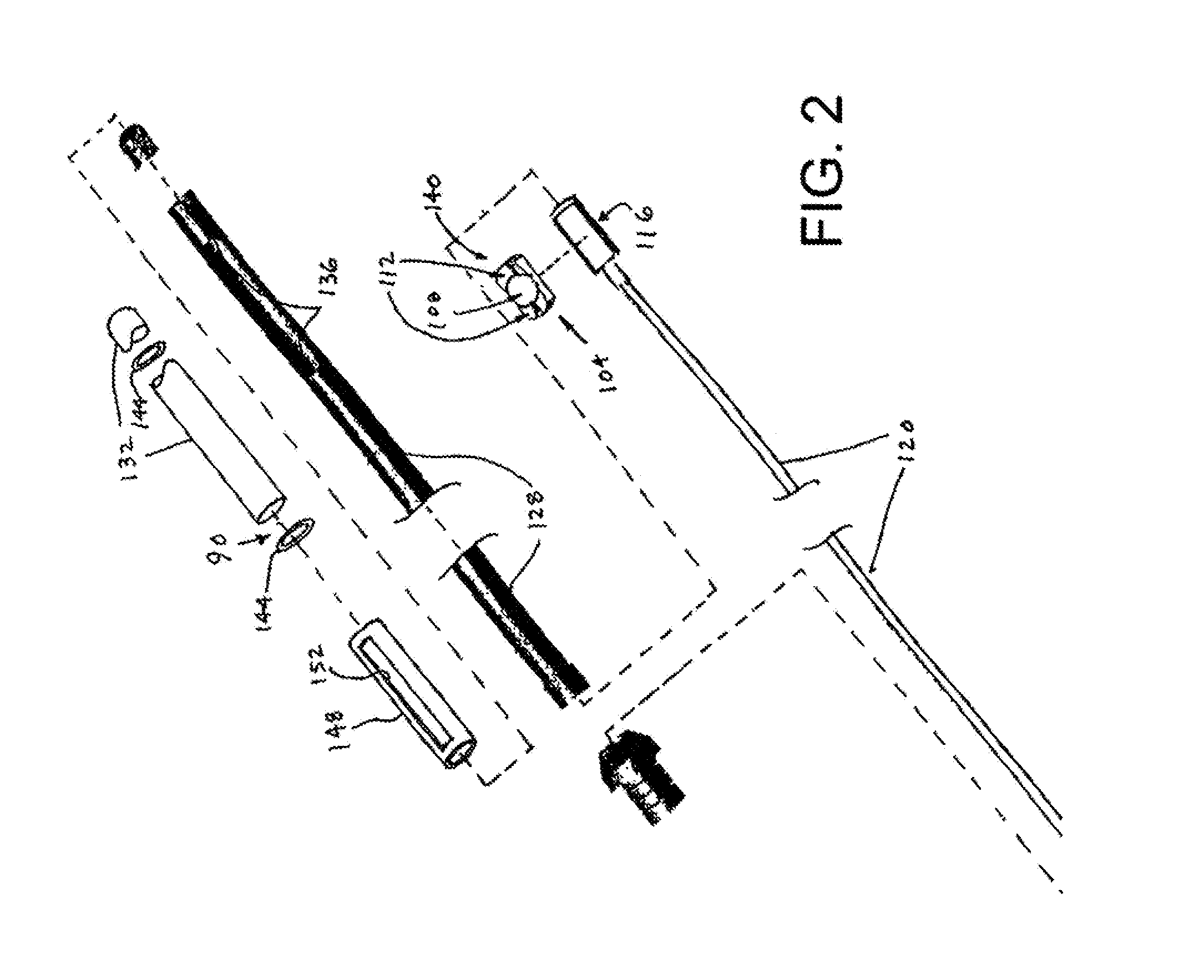 Laparoscopic hifu probe