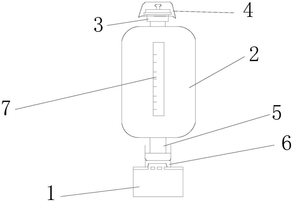 Distribution transformer tank type oil storage and pressure relief indicator