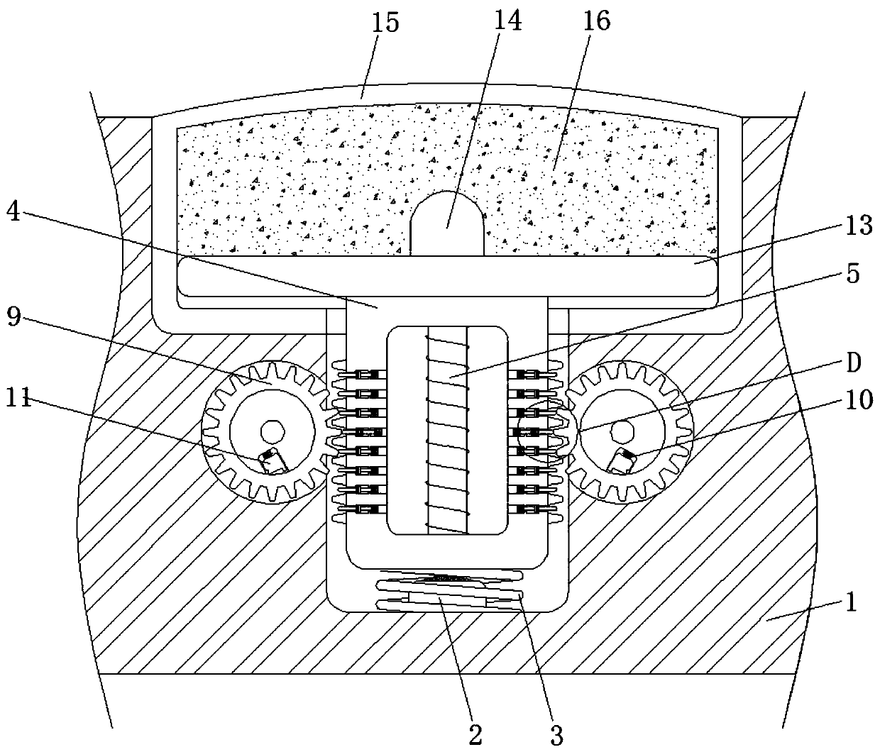 Solid-liquid state converting rubber speed bump based on electrorheological principle