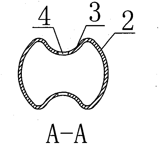 Anesthesia operation puncture needle with diversion groove