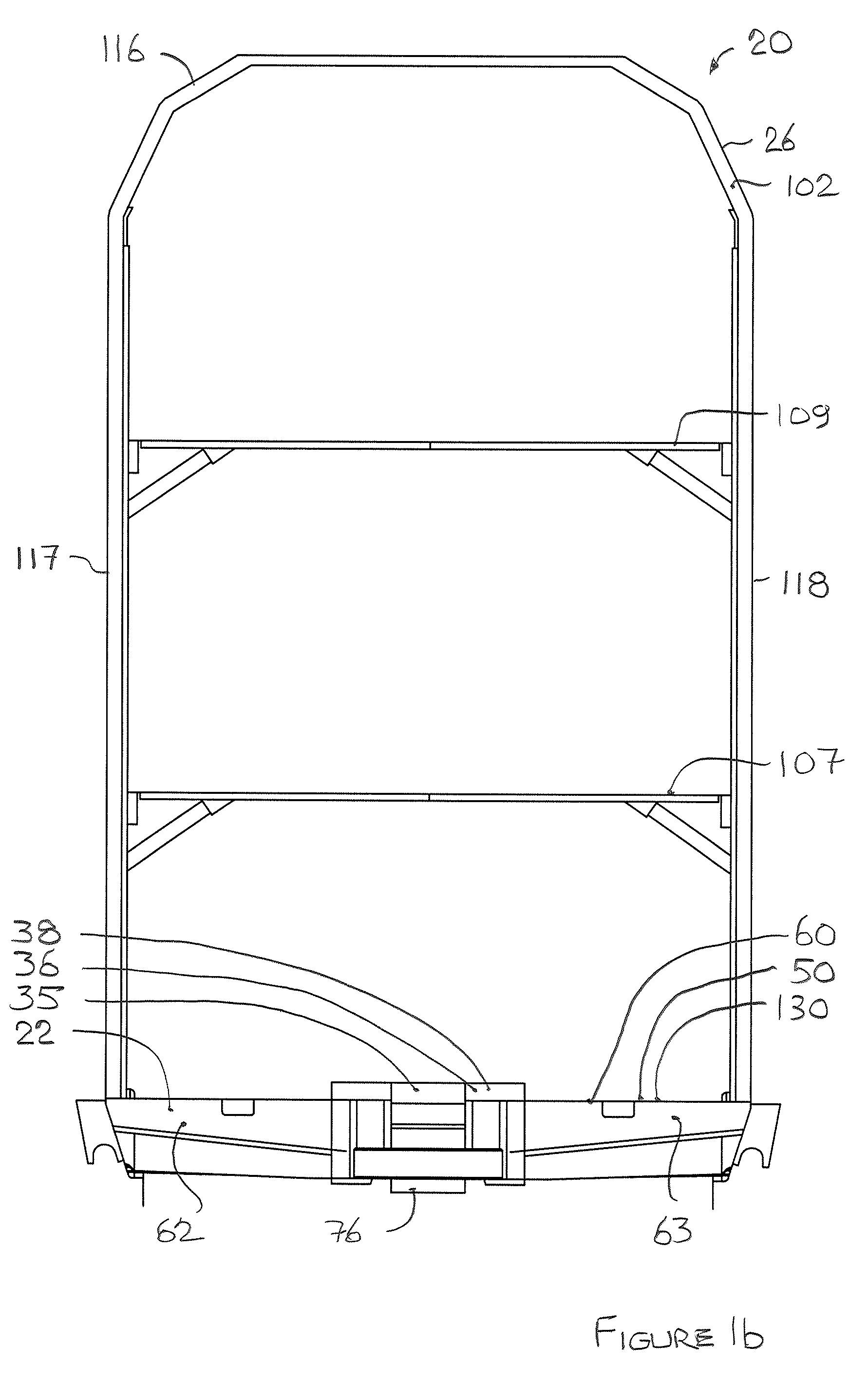 Autorack railroad car and underframe therefor