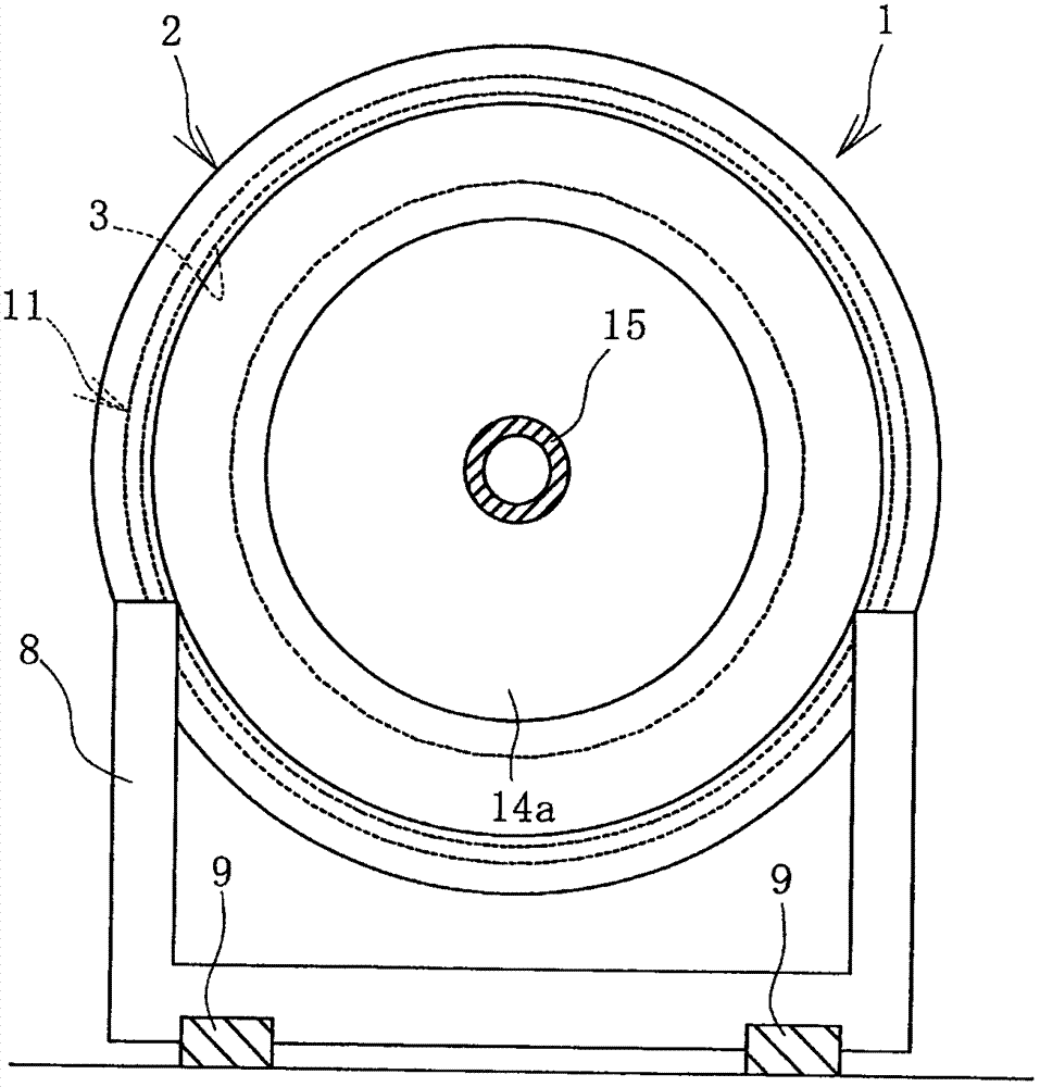 Pneumatic tire molding method and molding apparatus