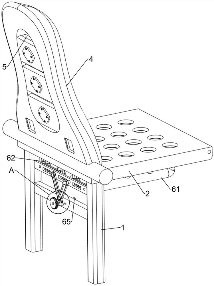 Soft seat suitable for auxiliary cooling of stool plate in summer