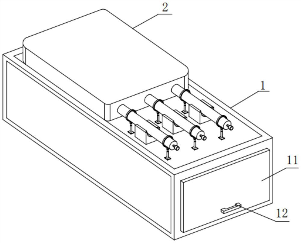 Cold source supplementing device for cold chain equipment and implementation method of cold source supplementing device