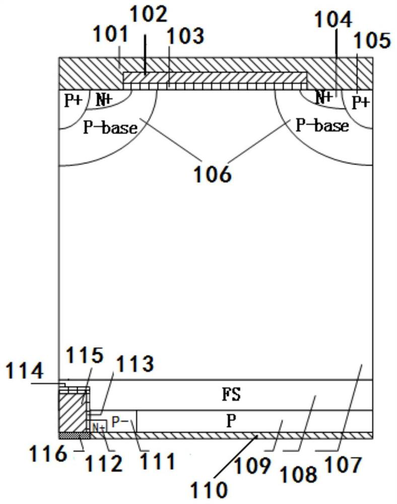 A bipolar power semiconductor device and its preparation method