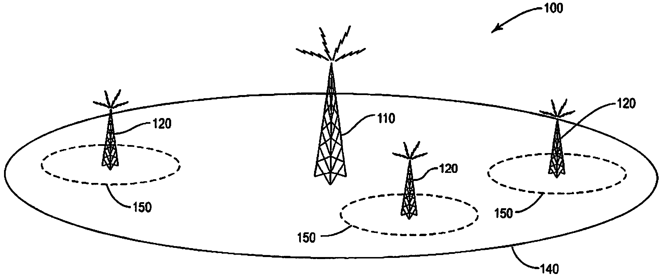 Distribution of cell-common downlink signals in a hierarchical heterogeneous cell deployment