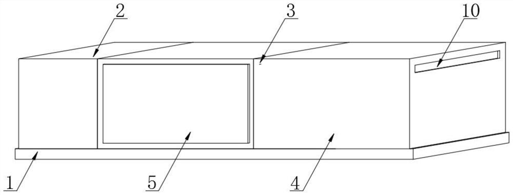 Integrated textile fiber cloth printing and dyeing device