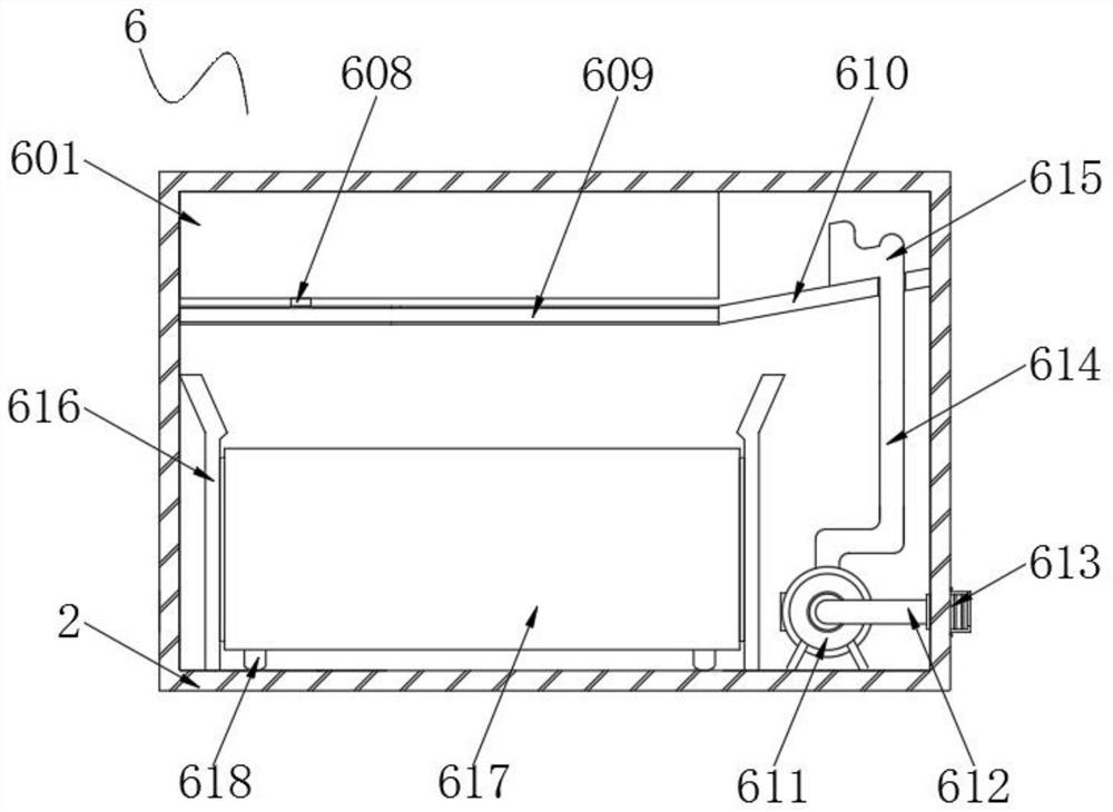 Integrated textile fiber cloth printing and dyeing device