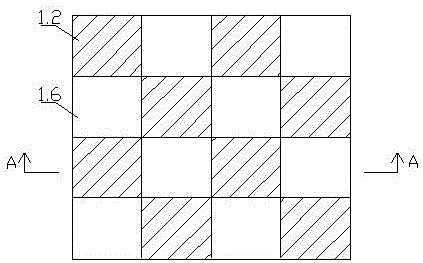 Antibacterial fabric with reasonable structure