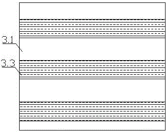 Antibacterial fabric with reasonable structure