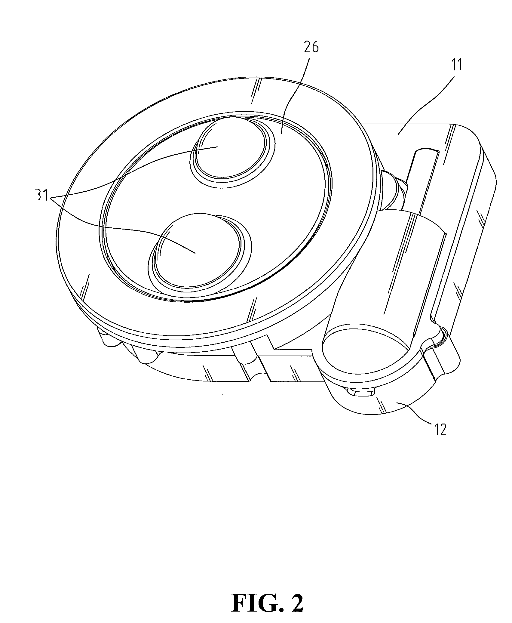 Rotary massage device