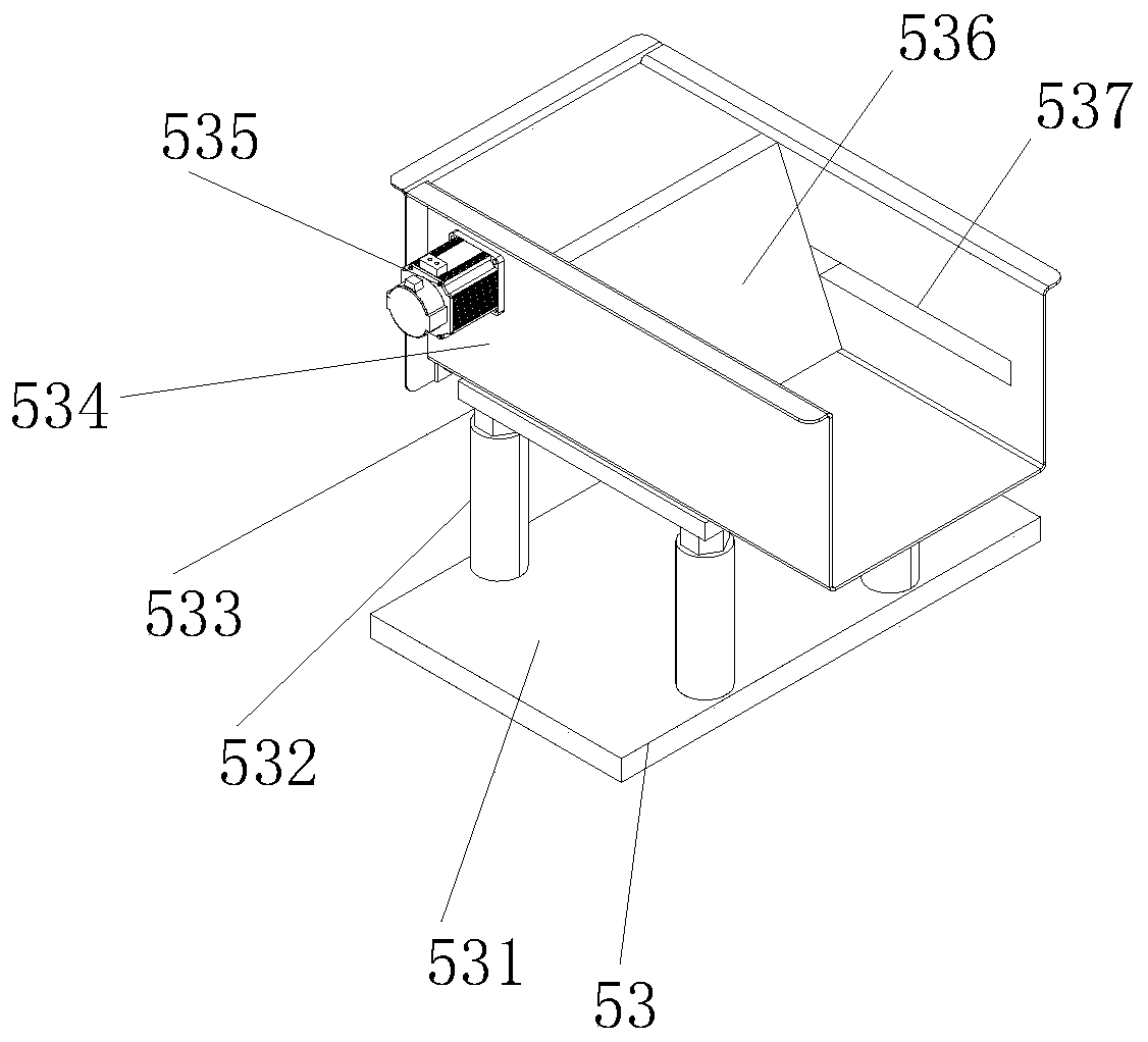 Conveying mechanism for waste plastic machining machine