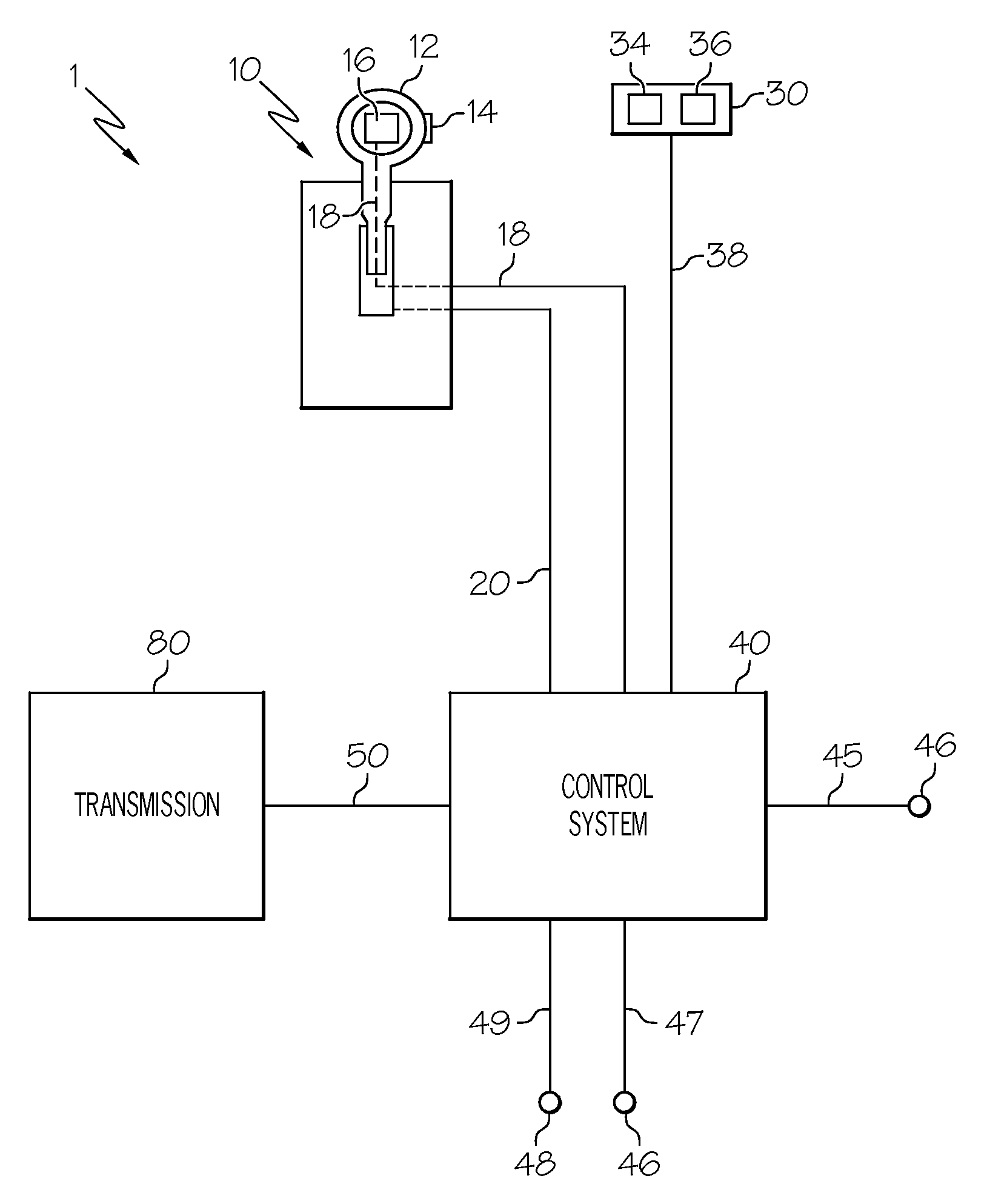 Shifting system with tactile feedback