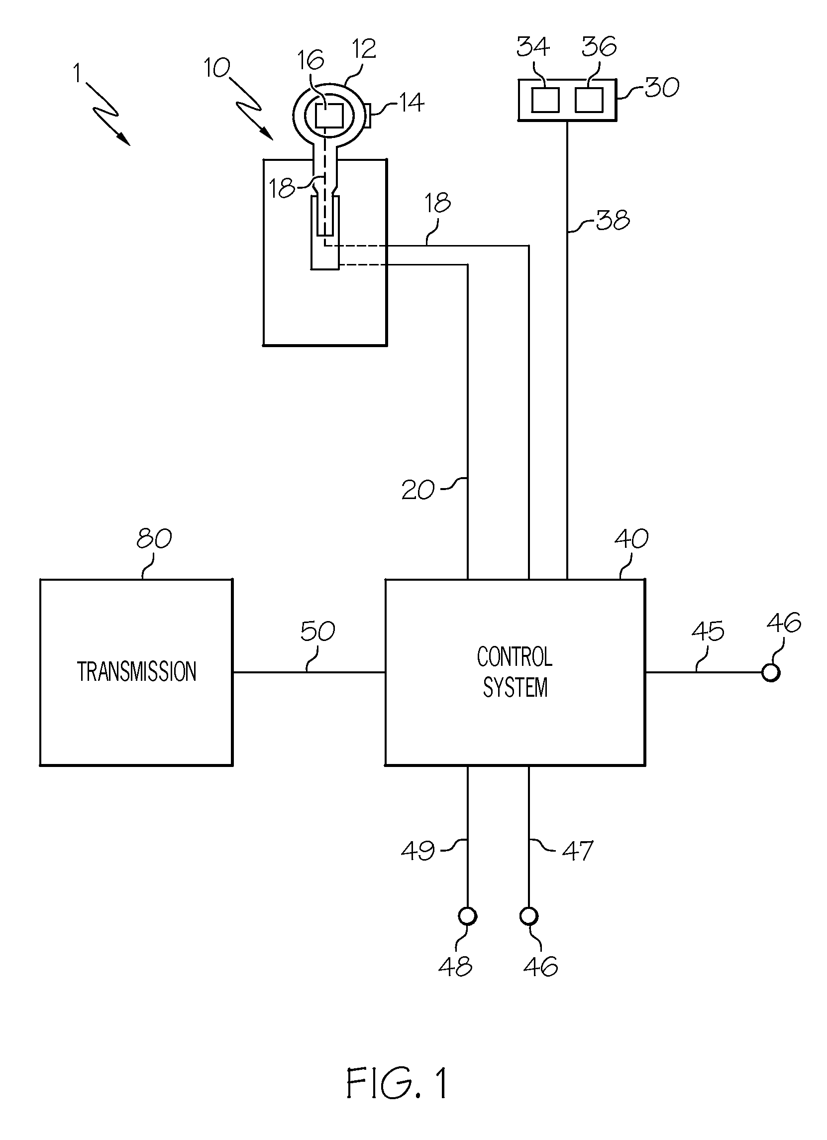 Shifting system with tactile feedback