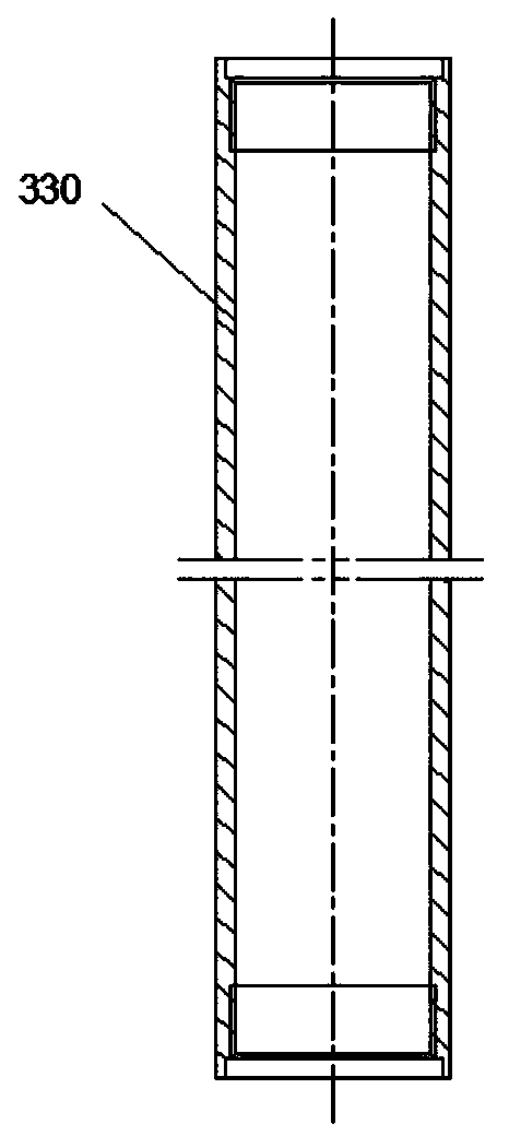 Landslide layered moisture content measuring instrument and test method thereof