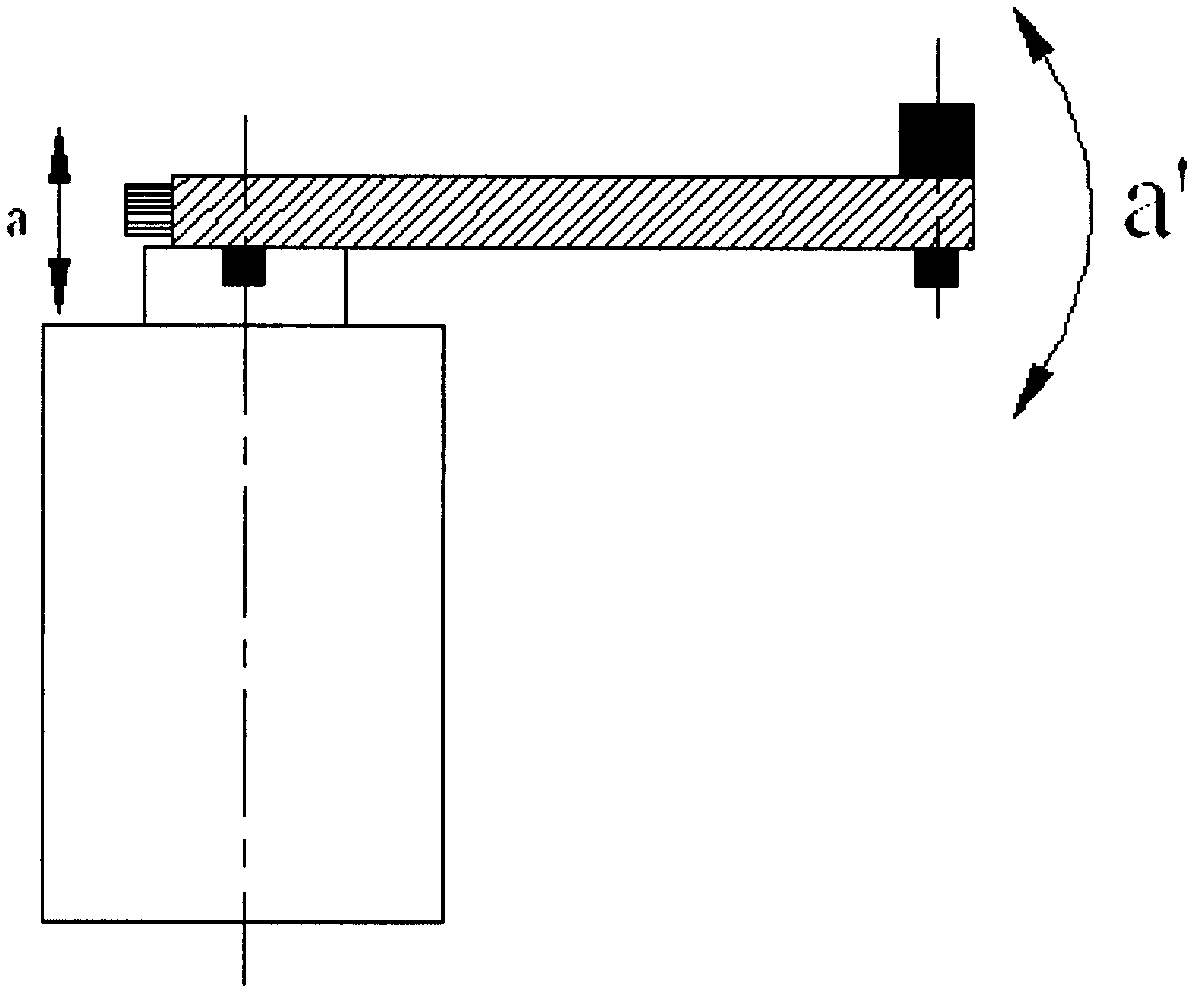 Method for testing vibration acceleration of sensor at 100g or above