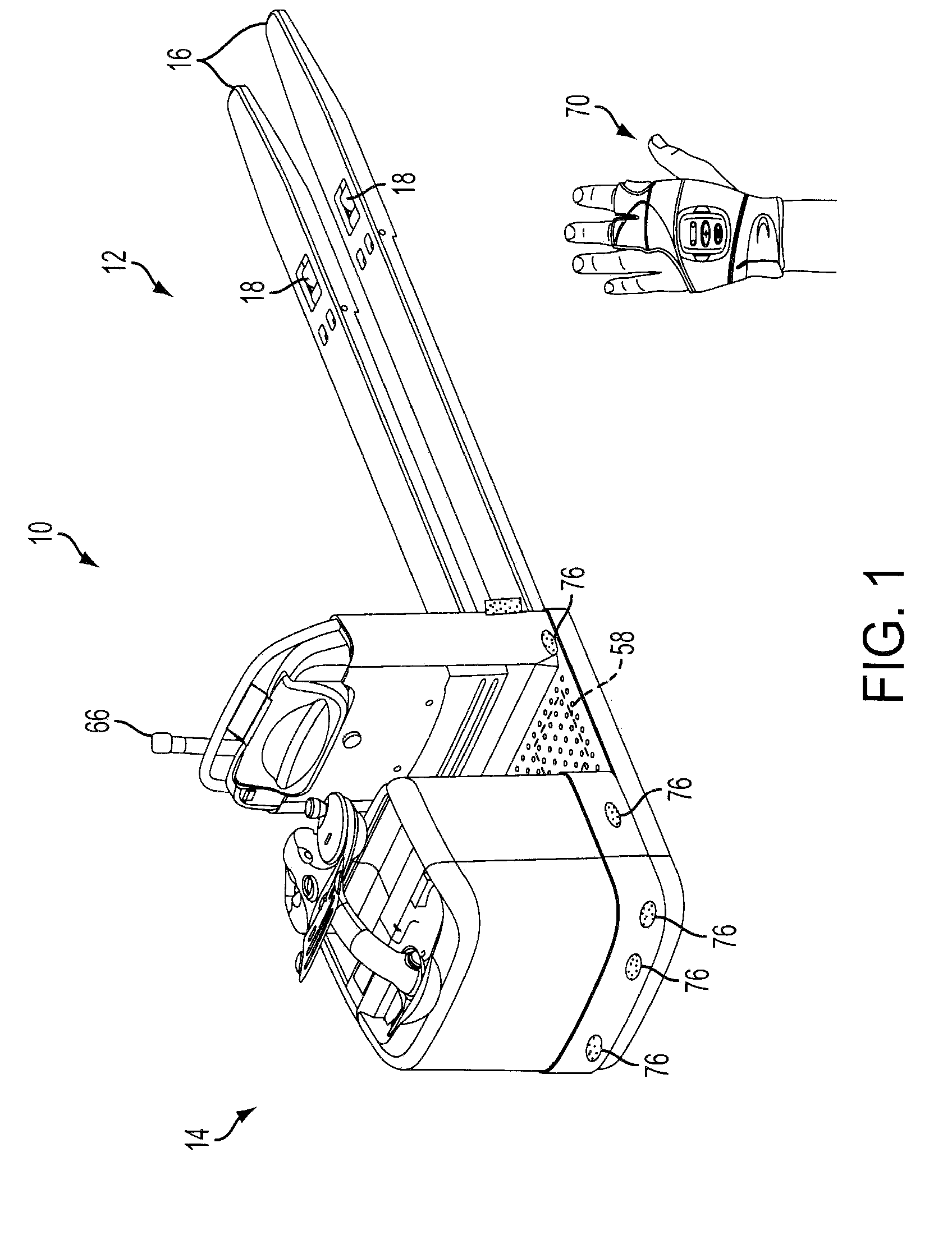 Steer correction for a remotely operated materials handling vehicle