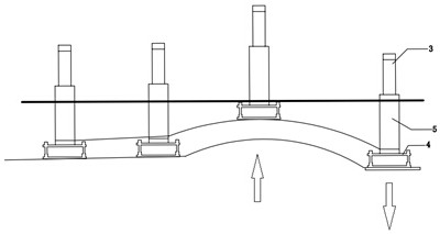 Retaining wall type high-speed railway subgrade coordinated settlement control construction method based on intelligent monitoring of adjacent existing lines