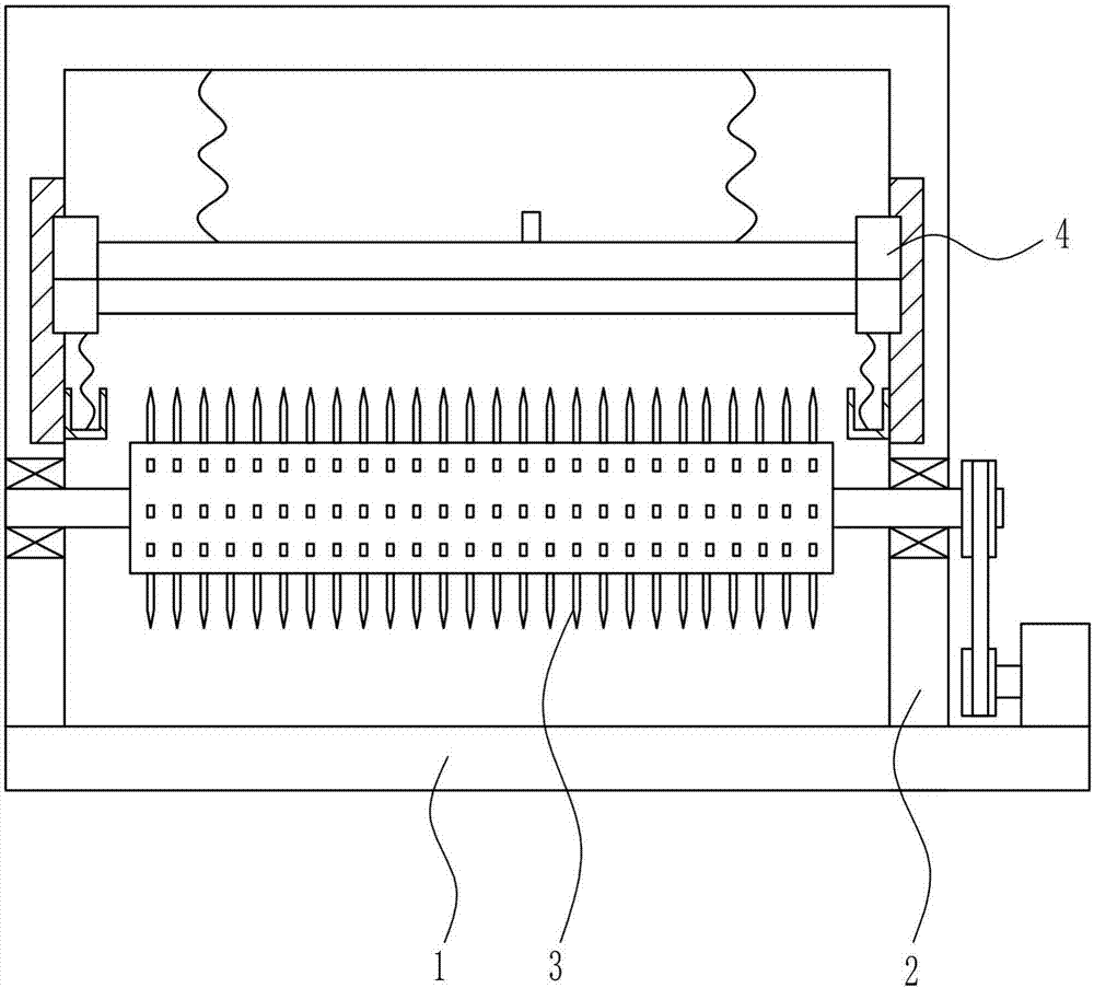 Wool carding equipment for wool fabric production