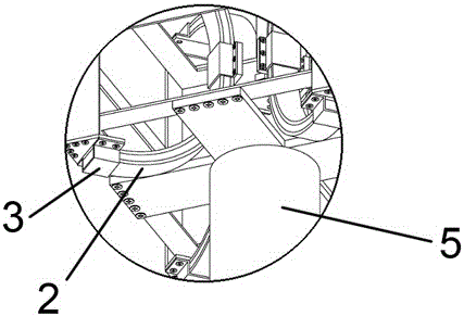 Non-linear spring device based on shear thickening adhesive