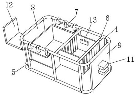 Electric motorcycle frame assembly with modular design