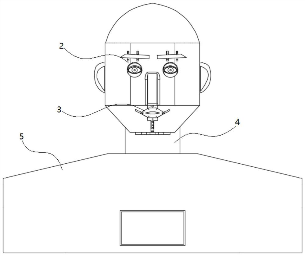 Electroactive polymer driver and expression robot with same