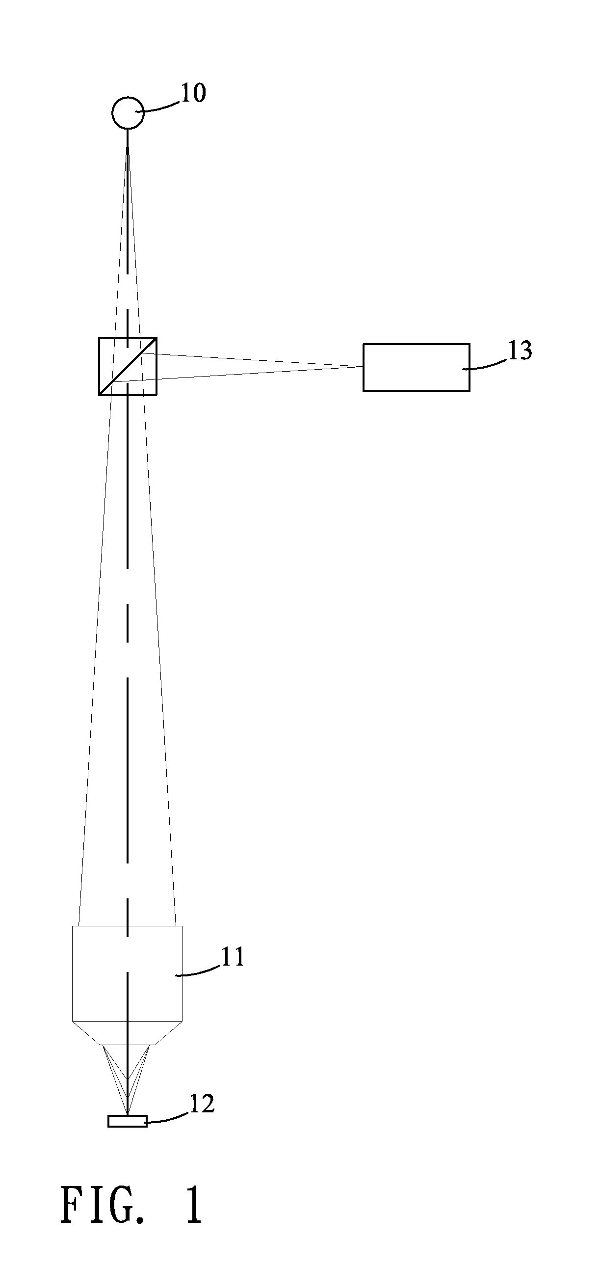 Linear chromatic confocal microscopic system