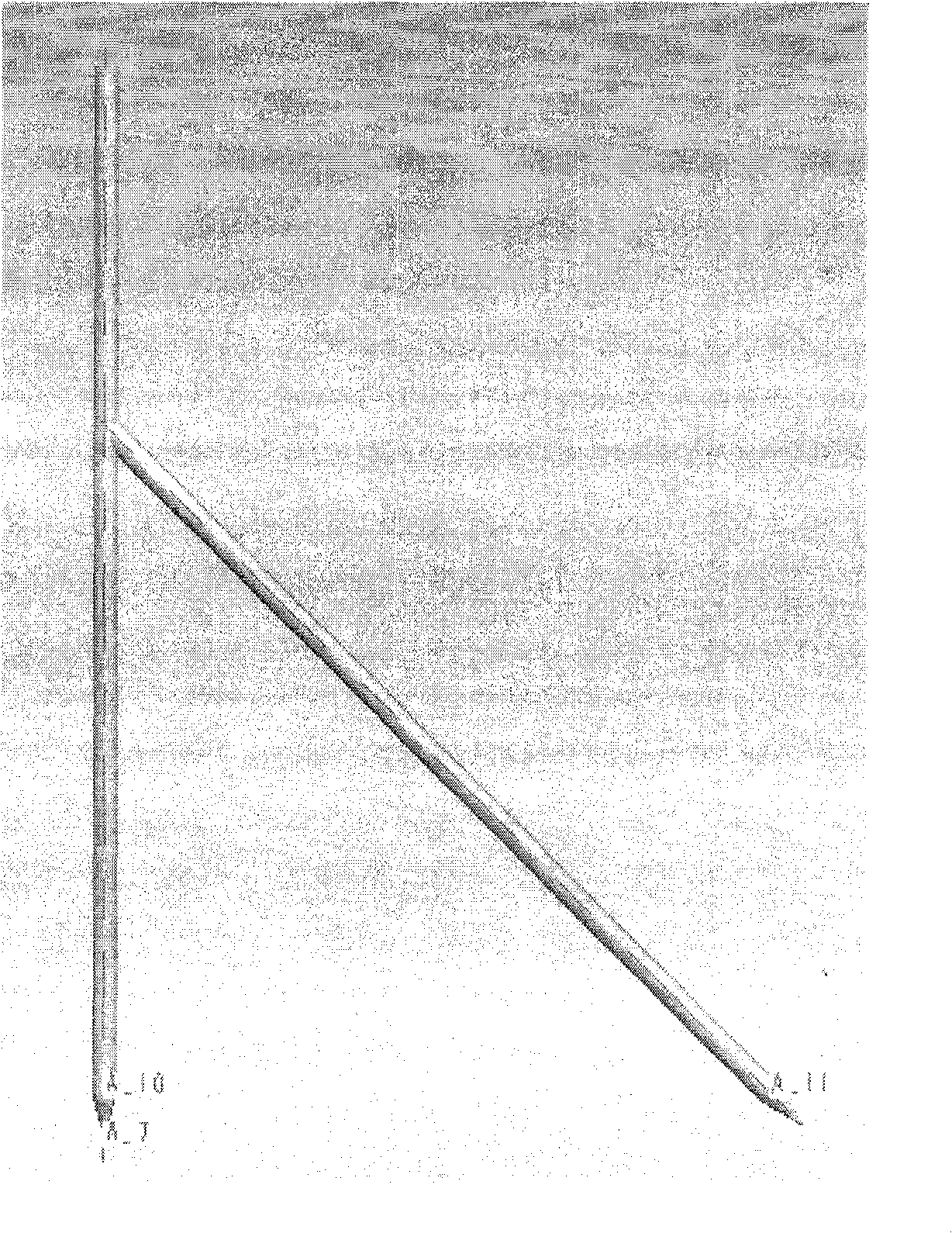 Photography measurement object space control rod and its use method