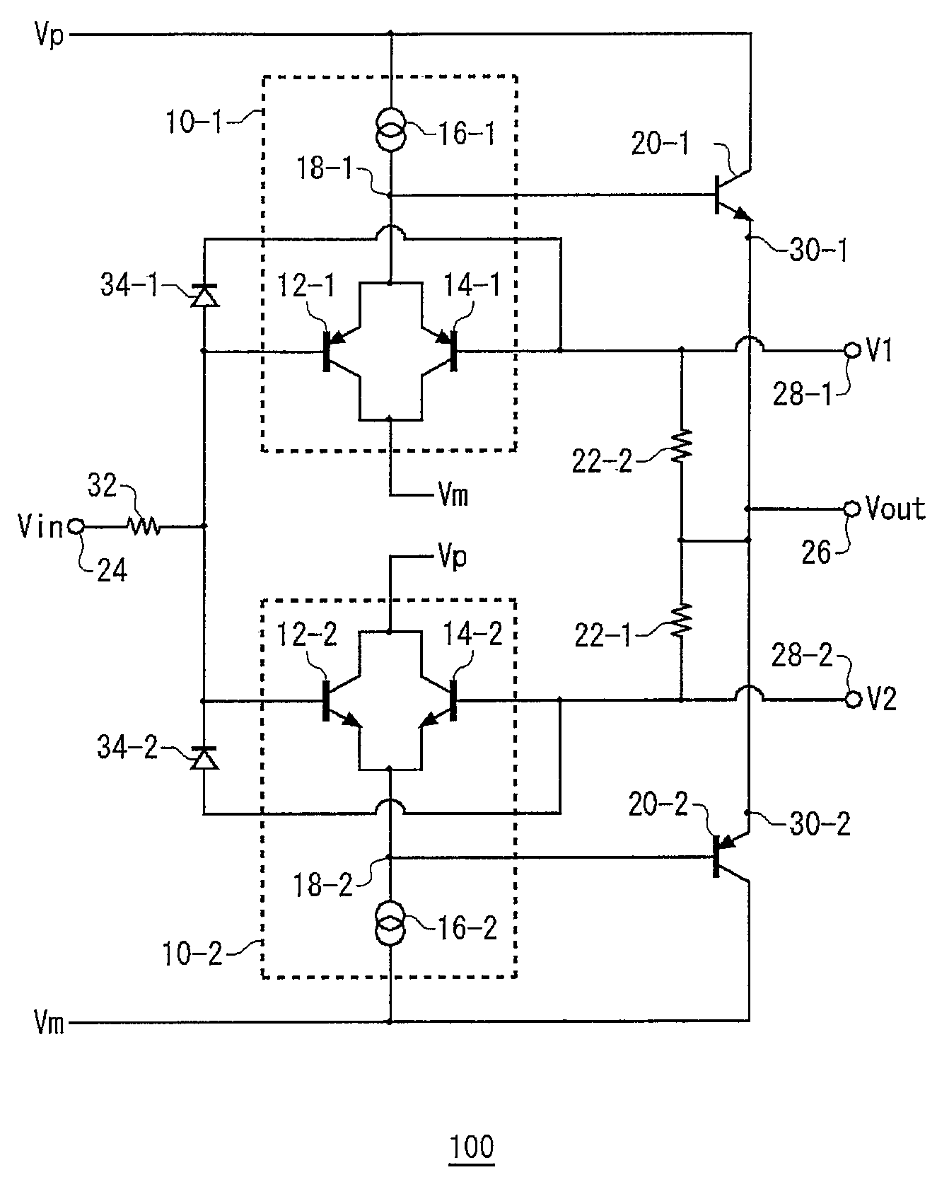 Buffer circuit, amplifier circuit, and test apparatus