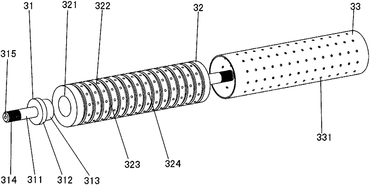 Fabric drying dust removal apparatus convenient to carry and adjustable in height