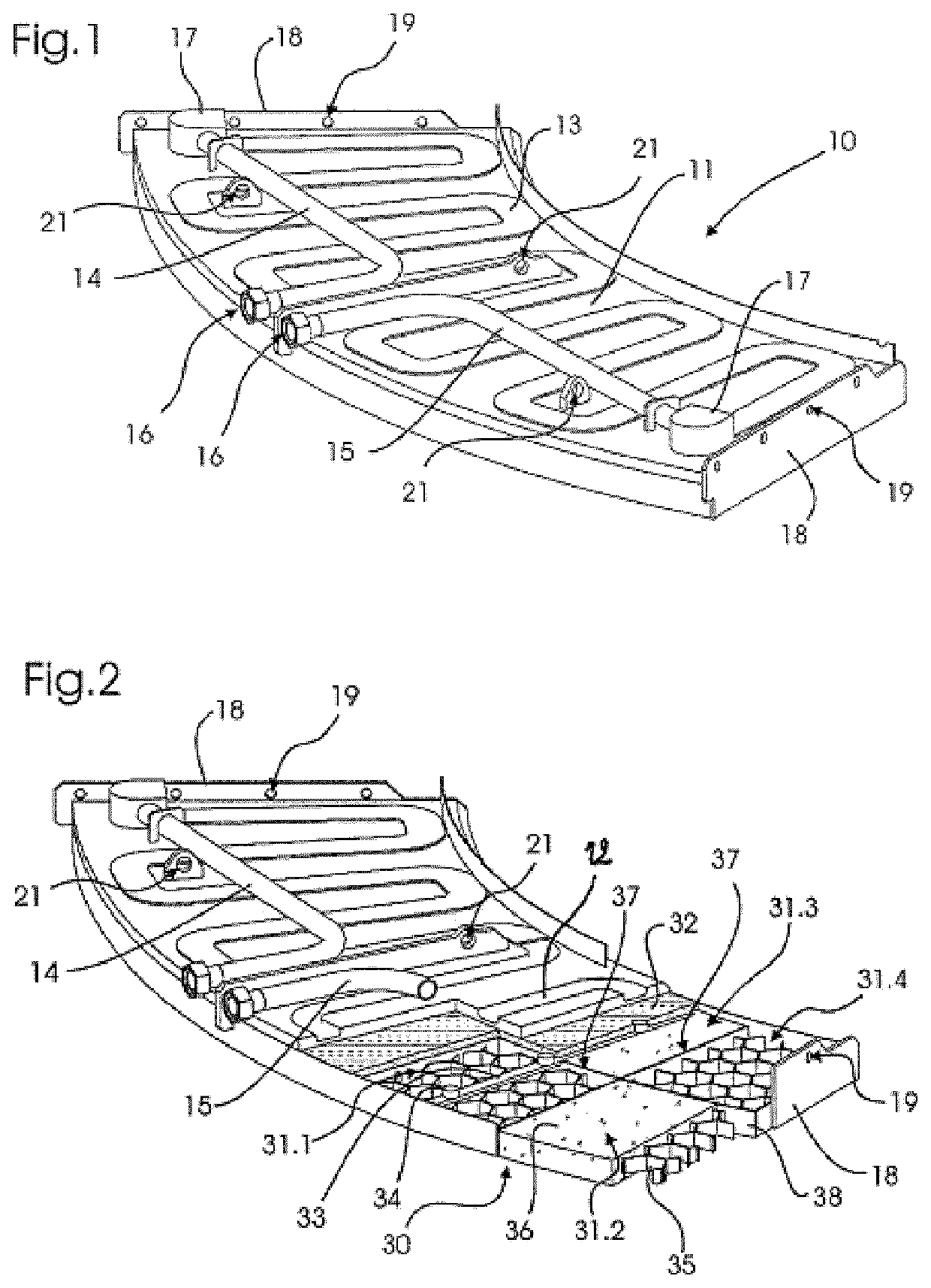 Charging installation of a metallurgical reactor