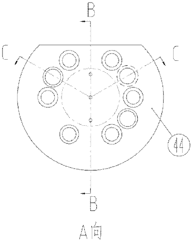 Working cylinder integrated with control valve and high-power hydraulic spring operating mechanism